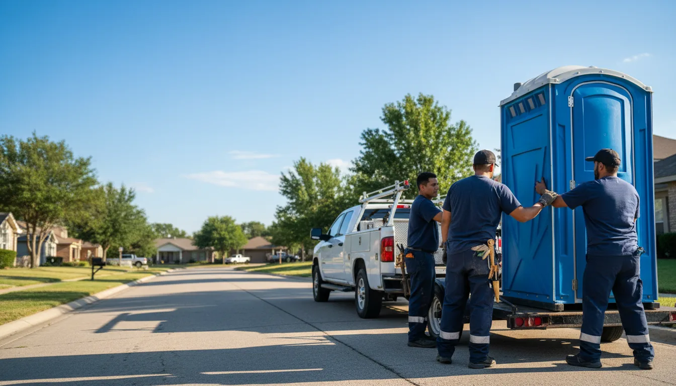 Portable Toilet Rental in Palmyra, IL near me